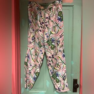 New Aura Floral Patterned Pants